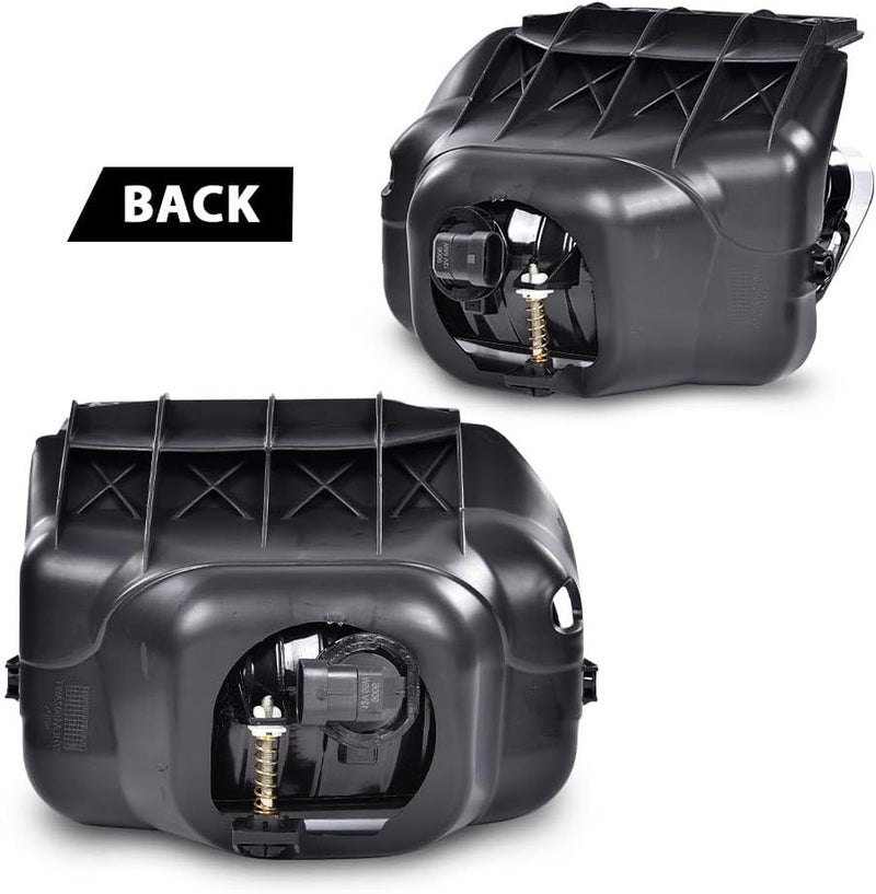 DOTCOM Fog Lights,Compatible with Chevy Silverado 2003-2007/Avalanche 2002-2006 without Body Cladding,Driving Bumper Lamp Clear Lens w/H10 Bulbs - Image 3